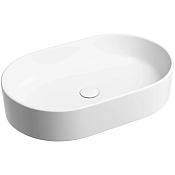 Ceramicanova Element Раковина чаша 60,8х38,5х12,2h см, без перелива, цвет: белый матовый CN6048MW