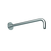 Almar Round Кронштейн для верхнего душа настенный 35 см, цвет: brushed stainless steel E021093.316