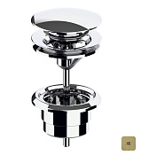 Almar Mixers Донный клапан универсальный, цвет: brushed high brass E094000.HB