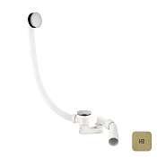 Almar Mixers Слив-перелив для ванны, цвет: brushed high brass E096003.HB