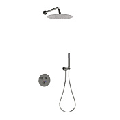 Sancos Link Душевой комплект, встраиваемый - термостат, верхний и ручной душ, цвет: хром глянцевый SC3005CH