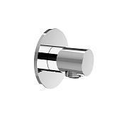 Almar Round Шланговое подключение для лейки с держателем, цвет: chrome E095040.CR