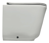 Kerasan Tribeca Унитаз приставной 55x35 см, безободковый, с креплением, цвет: Bianco matt 511830