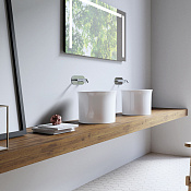 Kerasan The new yorker Раковина чаша d40x26h см, без перелива, без д/к, цвет: Bianco 564401