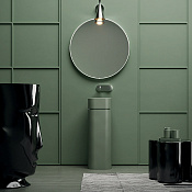 Kerasan Hako Пьедестал для раковины с креплением WB5N, слив в пол, цвет: Verde matt 557311