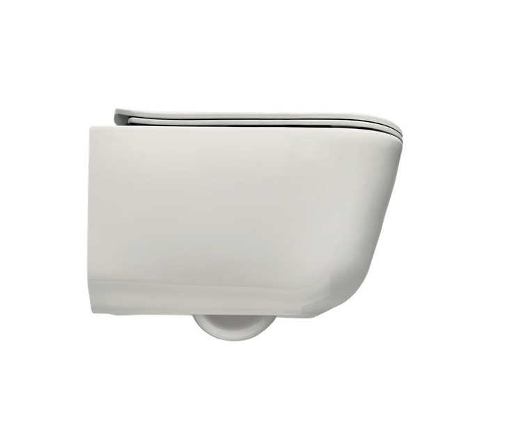 Kerasan Tribeca Унитаз подвесной 35x54 см, безободковый, с креплением, цвет: Bianco matt 511430