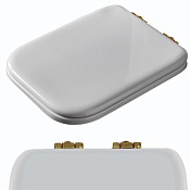 Kerasan Waldorf Комплект шарниров для крышки-унитаза, микролифт, цвет: Bronzo R108A17