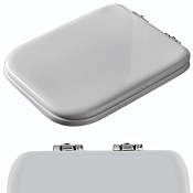 Kerasan Waldorf Комплект шарниров для крышки-унитаза, микролифт, цвет: Cromo R108A15