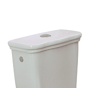 Kerasan Retro Крышка для бачка с 1 отверстием под кнопку, цвет: Bianco 108101/1082