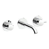 Almar Round Смеситель для раковины, внешняя часть, излив 19,5 см, цвет: chrome E210057.CR