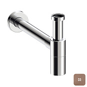 Almar Mixers Сифон для раковины латунный, цвет: brushed copper E096002.CO