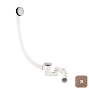 Almar Mixers Слив-перелив для ванны, цвет: brushed copper E096003.CO