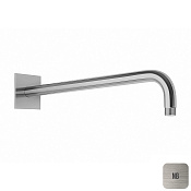 Almar Square Кронштейн для верхнего душа настенный 42 см, цвет: nickel brushed E021116.NB