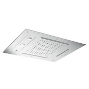 Almar Rectangular Потолочный душ 63х48 см встраиваемый, 3 режима, цвет: mirror stainless steel E044190.MS