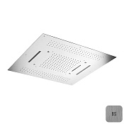 Almar Square 950 Потолочный душ 95х95 см, встраиваемый, 4 режима, цвет: brushed stainless steel E044173.BS