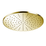 Almar Round 250 Верхний душ без кронштейна d24,8 см, 1 режим, цвет: polished gold E044049.GO