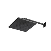 Almar Velvet 300 Верхний душ без кронштейна 30х30 см, 1 режим, цвет: matt black E044278.MB