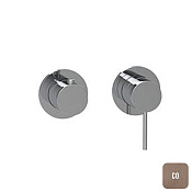 Almar Modular Round Смеситель для душа, внешняя часть на 2 потребителя, цвет: brushed copper E180141.CO