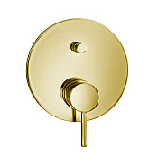 Almar Core Round Смеситель для душа, внешняя часть на 2 потребителя, цвет: polished gold E186532.GO