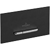 Villeroy & Boch Панель смыва унитаза, цвет: черный матовый 922169AN