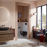 Villeroy & Boch Панель смыва унитаза, цвет: черный матовый 922169AN