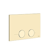 Gessi Клавиша смыва для унитаза, двойная, для сист. инсталл. Tece, цвет: Brushed Brass PVD 54617#727