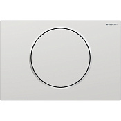 Geberit Sigma 10 Кнопка смыва для инсталляции, 1 режим, нержавеющая сталь, цвет: хром матовый 115.758.JQ.5