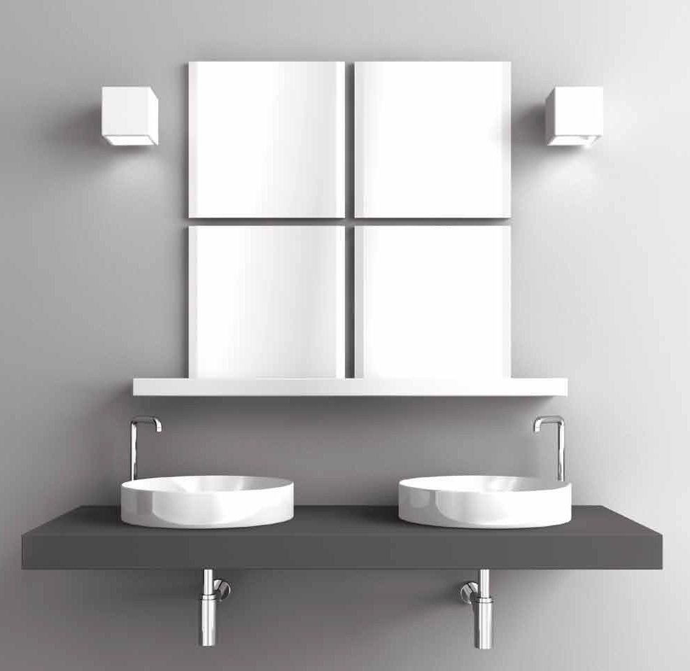 Kerasan Cento Раковина чаша d35x18h см, без перелива, цвет: Bianco 355801