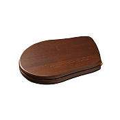 Kerasan Retro Крышка-сиденье для унитаза, цвет: Орех/Cerniere Oro 109140 noc/oro