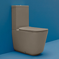 Kerasan Tribeca Бачок для унитаза моноблок, без механизма, цвет: Nocciola matt 378181 Nocciola