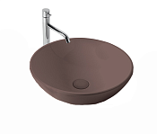 Kerasan Ciotola Раковина чаша d46x15h см, без перелива, цвет: Borgogna matt 430375 Borgogna matt *0