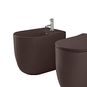 Kerasan Nolita Биде напольное 35x55 см, с 1 отверс. под смеситель и креплением, цвет: Borgogna matt 532075*1