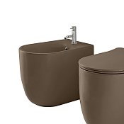 Kerasan Nolita Биде напольное 35x55 см, с 1 отверстием под смеситель и креплением, цвет: Bruno matt 532088 *1