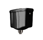 Kerasan Retro Бачок для унитаза подвесной низкий, без трубы и механизма, цвет: Nero lucido 108204 nero