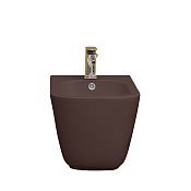 Kerasan Tribeca Биде подвесное 35x54 см, с 1 отверстием под смеситель и креп., цвет: Borgogna matt 512575 Borgogna matt