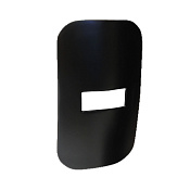 Kerasan Artwork Металлическая пластина закрывающая отверстие для раковины MOLOCO, цвет: Nero matt 756831