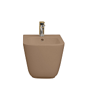 Kerasan Tribeca Биде подвесное 35x54 см, с 1 отверстием под смеситель и креплением, цвет: Bruno matt 512588