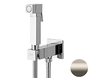 Remer Absolute Гигиенический душ с прогрессивным смесителем, встраиваемая часть, цвет: visual inox Q64XV