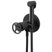 Remer Chrono Гигиенический душ со смесителем, шланг 120 см, с встраиваемой частью, цвет: nero opaco CH65WNO