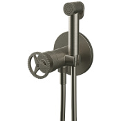 Remer Chrono Гигиенический душ со смесителем, шланг 120 см, с встраиваемой частью, цвет: visual inox CH65WXV