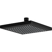 Remer Верхний душ 20x20 см, 1 режим, без кронштейна, цвет: nero opaco 359SSNOx