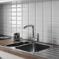 Paini Magnum Смеситель для кухни поворотный, высота излива 22,5 см, цвет: хром MGCR572