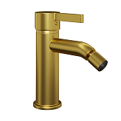 Paini Brera Смеситель для биде, без донного клапана, цвет: золото брашированное 74PJ304