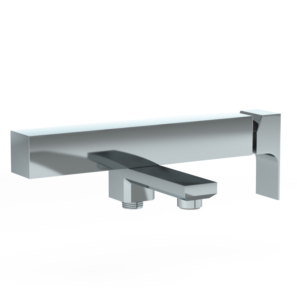 Paini Grazia Смеситель для ванны, на 2 отверстия, излив 16,3 см, цвет: хром 21CR111