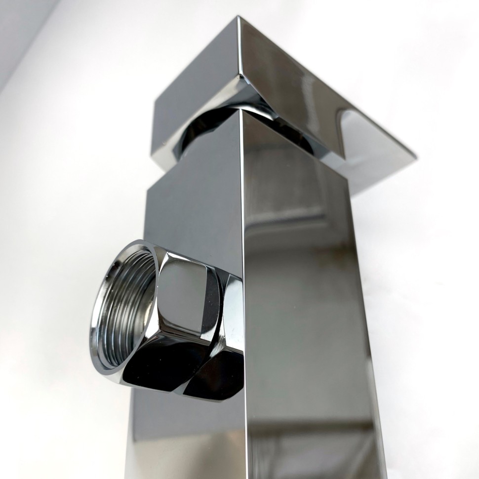 Paini Grazia Смеситель для ванны, на 2 отверстия, излив 16,3 см, цвет: хром 21CR111