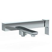 Paini Grazia Смеситель для ванны, на 2 отверстия, излив 16,3 см, цвет: хром 21CR111