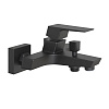 Paini Torre Смеситель для ванны, на 2 отверстия, излив 18 см, цвет: черный матовый 98YO111