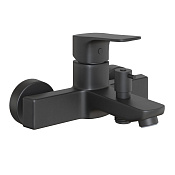 Paini Viva Style Смеситель для ванны, на 2 отверстия, излив 14,9 см, цвет: черный матовый P4YO111