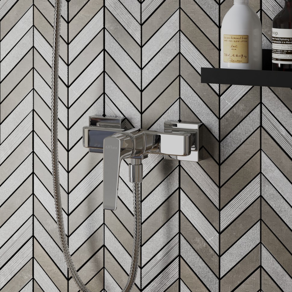 Paini Bari Смеситель для ванны, на 2 отверстия, без излива, цвет: хром RTCR511