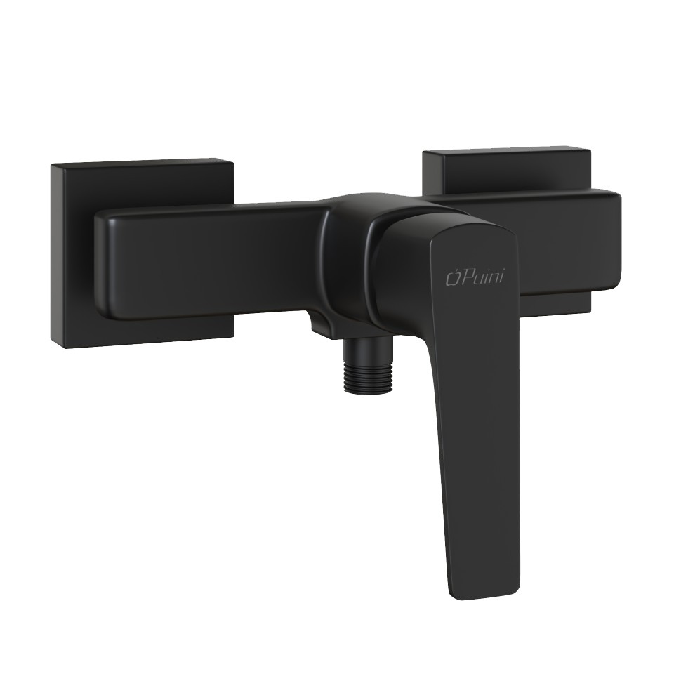 Paini Bari Смеситель для душа на 2 отверстия, цвет: черный матовый RTYO511